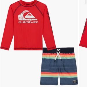 Toddler Quiksilver Swim Set